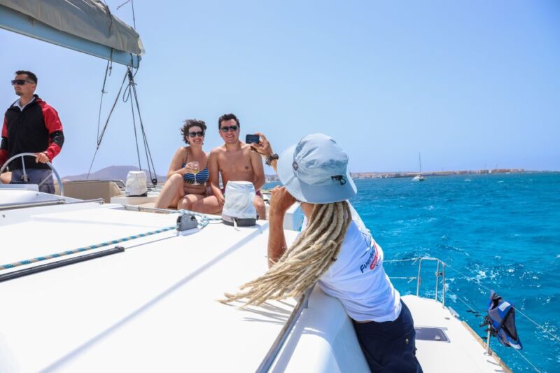 Fuerteventura: Private Luxury Catamaran to Lobo Island - Flexible Cancellation Policy