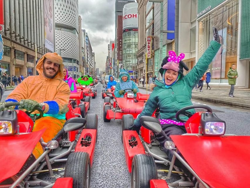 Go Kart Tokyo Uptown Tour | 7 Top Destinations in 120 Mins - Prohibited Items