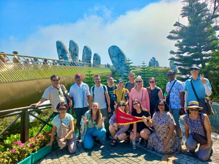 Golden Bridge - Bana Hills, Lady Buddha and Marble Mountains - Visiting Lady Buddha