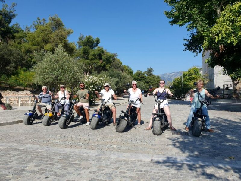 Gopro Adventure Tour in Acropolis Area by E-Scooter - Safety and Training