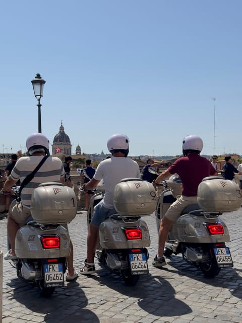 Guided Vespa Tour: Highlights of Rome - Pickup and Meeting Information