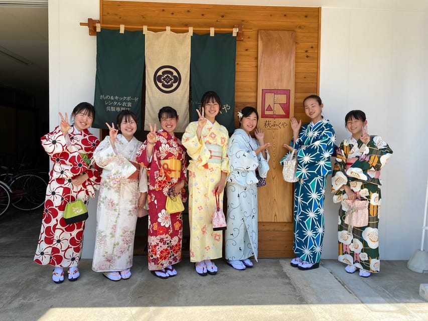 Hagi City: Kimono Experience in the Castle Town - Transportation Options Available