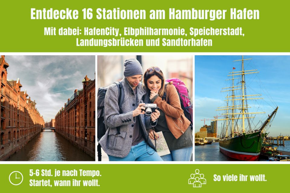 Hamburg: Scavenger Hunt Self-Guided Tour Around the Port - Logistics and Requirements