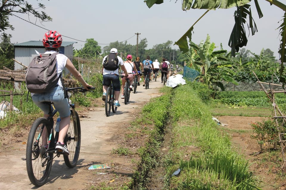 Hanoi Bicycle City Tour and Countryside Combine Half Day - Important Information