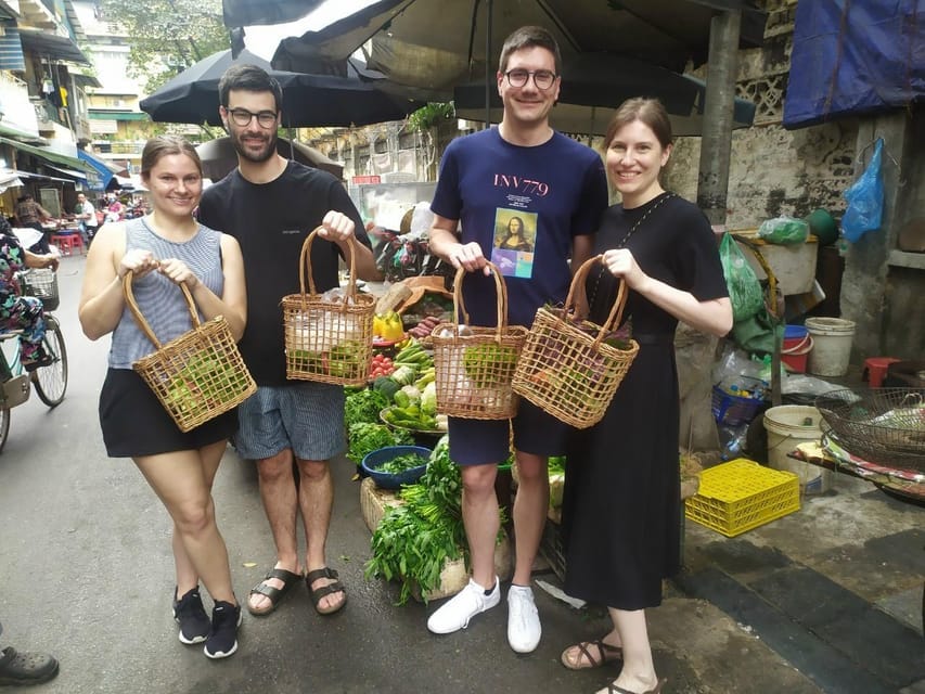 Hanoi Cooking Class With Local Market and Traditional Dishes - Booking Information