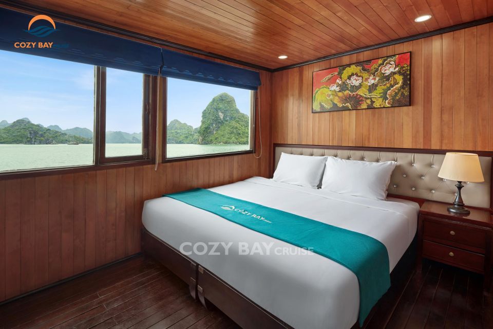 Hanoi: Cozy Halong Bay Overnight Cruise With Meals - Inclusions and Accessibility Features