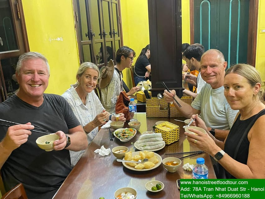 Hanoi: Guided Street Food Walking With the Train Street - Visiting Train Street