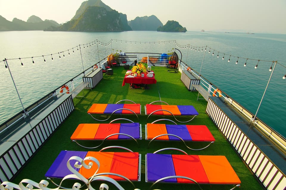 Hanoi : Halong Excursion 5-Star Luxury Cruise With Buffet - Onboard Experience