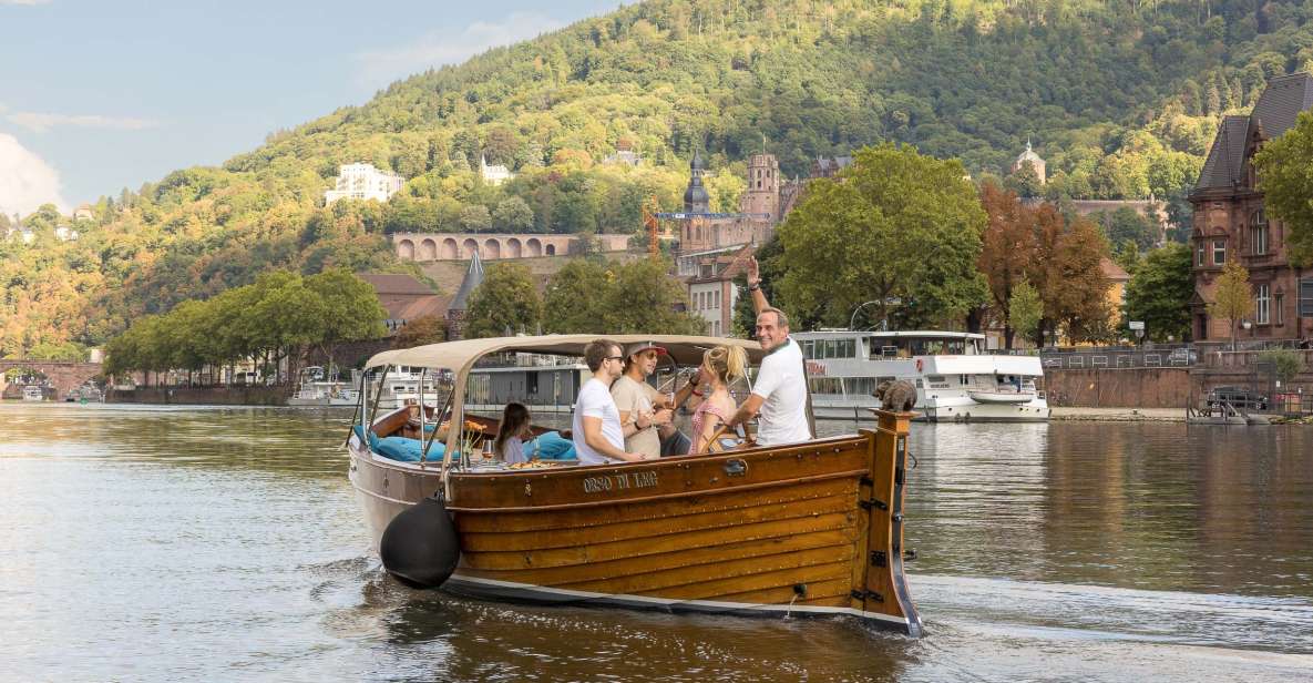 Heidelberg: Private Neckar River Historic Boat Tour - Customer Ratings and Reviews