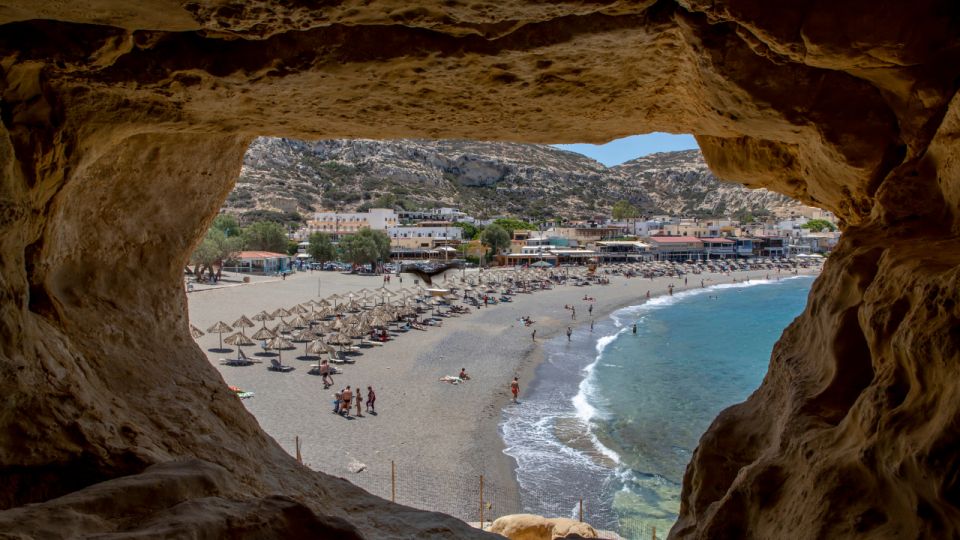 Heraklion: Matala Beach, Hippie Caves, and Gortyn Day Trip - Experiences and Highlights