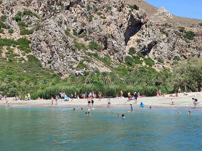 Heraklion: Preveli Palm Beach Boat Trip & Rethymno Town Tour - Customer Reviews and Ratings