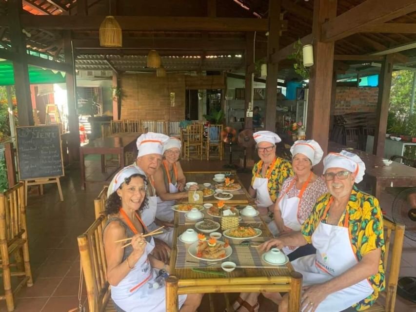 Hoi An: Vegetarian Cooking Class & Market Tour & Basket Boat - Basket Boat Adventure