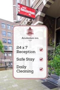 Hotel Amsterdam Inn - Safety and Sanitation Measures