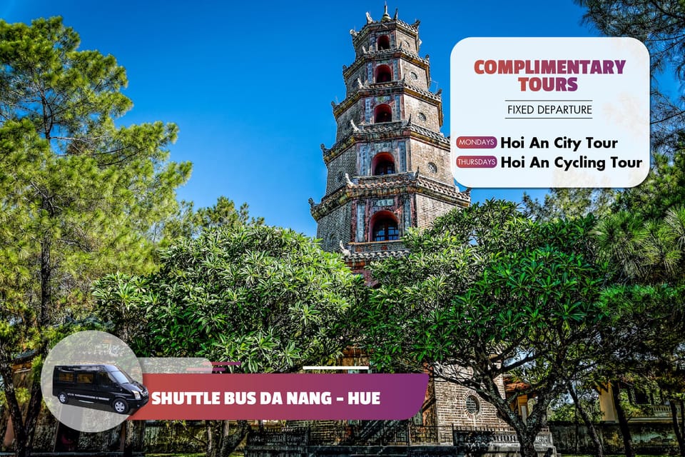 Hue and Hoi An/ Da Nang City Shuttle Transfer Service - Child Travel Policy