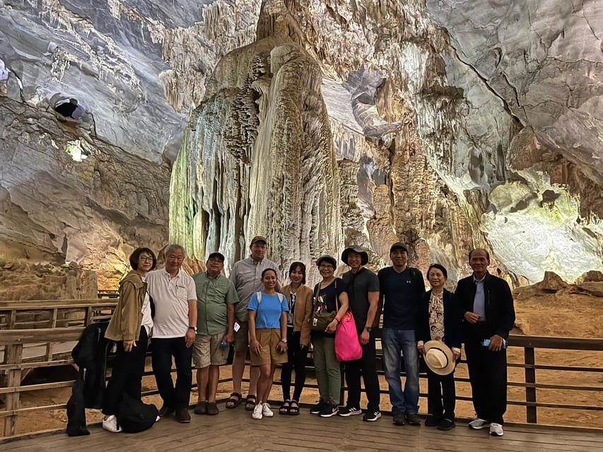 HUE - PHONG NHA CAVE GROUP TOUR ON ODD DAYS - Transportation and Inclusions