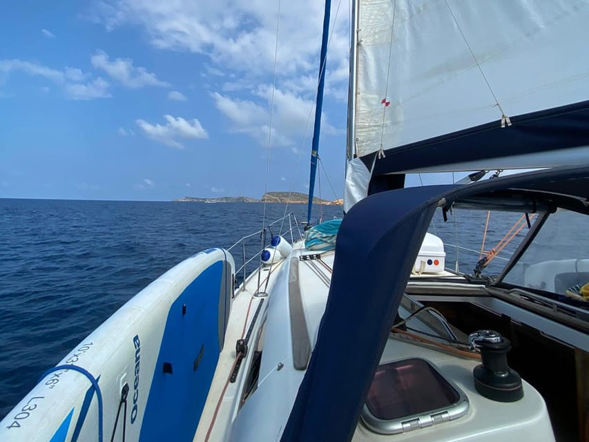 Ibiza: Formentera on a Sailboat. Private or Small Group - Meeting Point and Dining