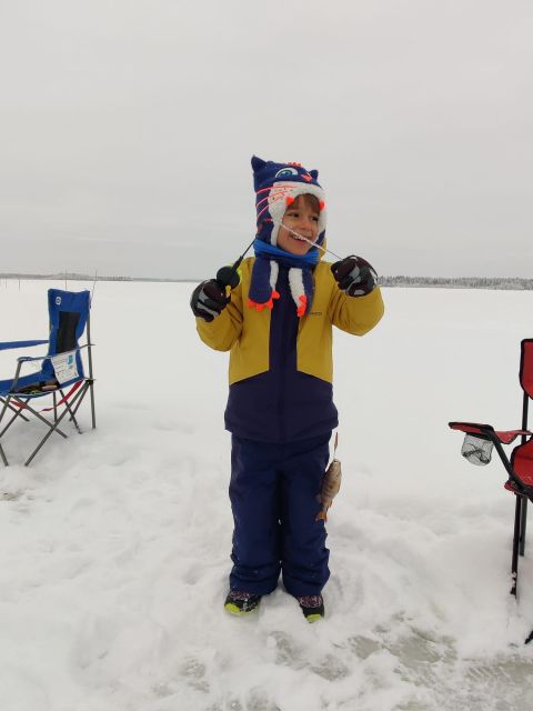 Ice Fishing Adventure in Levi With Salmon Soup - Included Amenities and Services