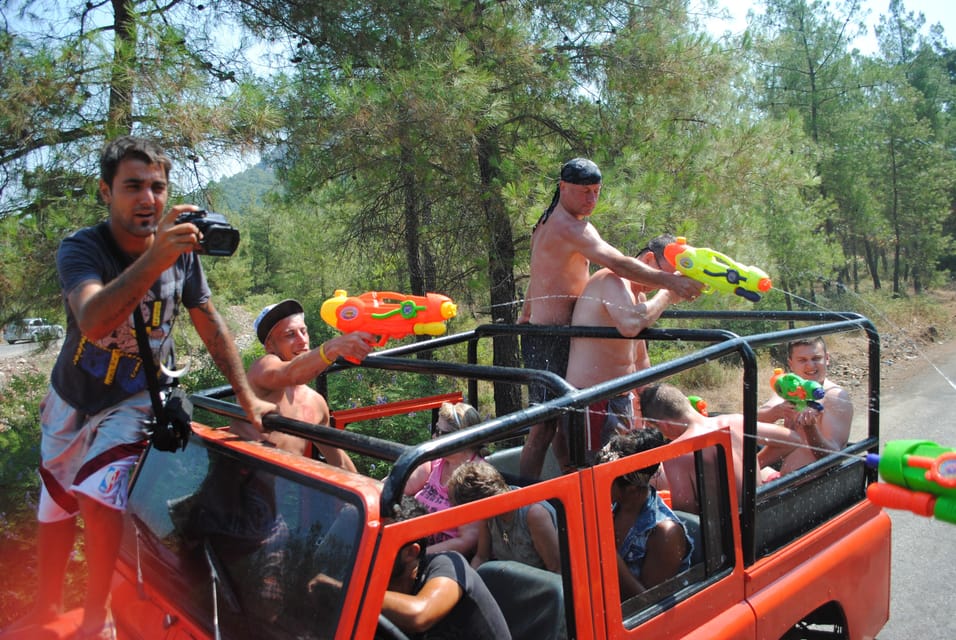 Icmeler Jeep Safari, Lunch, Water Fight, Colour & Foam Party - Recommendations for Participants