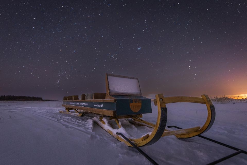 Ii: Snowmobile Sleigh Trip on Frozen Sea Under Starlit Sky - Suitable for All Skill Levels