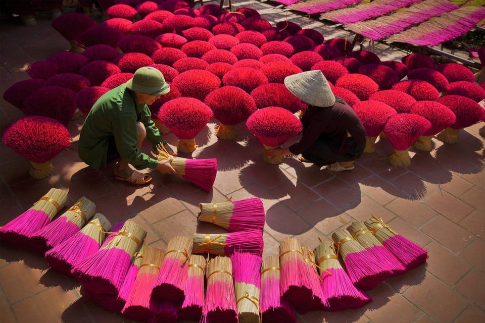 Incense Village From Hanoi to Ninh Binh Private Tour - Ninh Binh Scenery and Sights