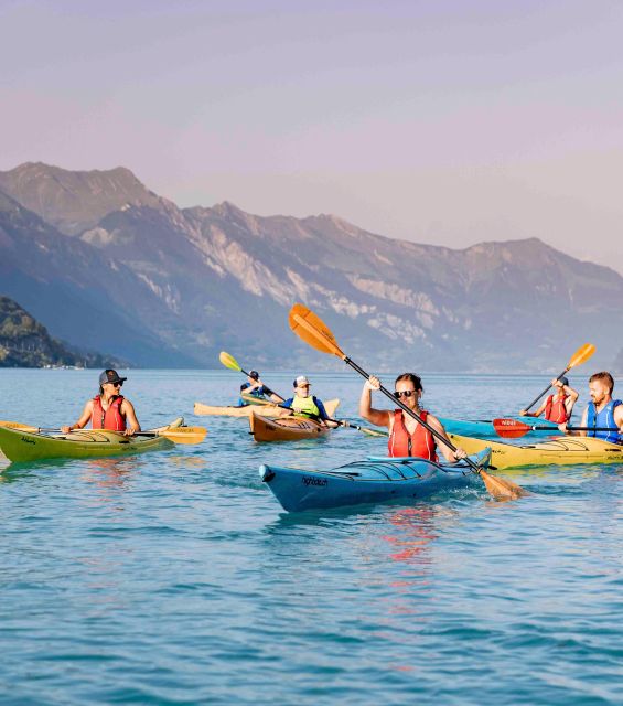 Interlaken: Kayak Tour of the Turquoise Lake Brienz - Important Information