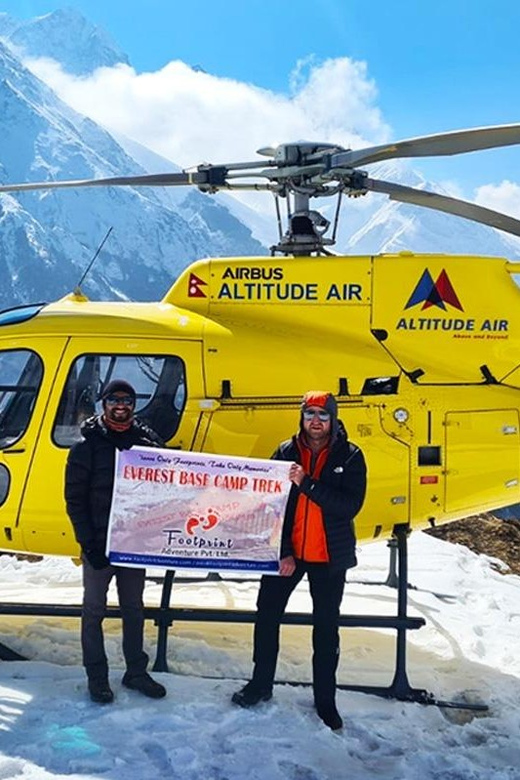 Kathmandu: Everest Base Camp Helicopter Tour With Breakfast - Booking and Cancellation Policy