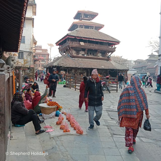 Kathmandu Private Sightseeing Tour With Tasting Local Foods - Exploring Ason Bazar