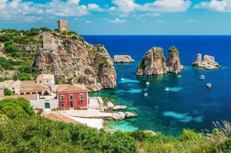 Kayak Tour at Faraglioni Di Scopello With Transparent Kayaks - Meeting Point and Parking