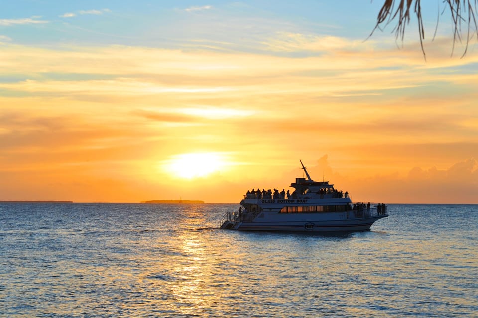 Key West: Glass-Bottom Boat Sunset Cruise and Reef Tour - Frequently Asked Questions