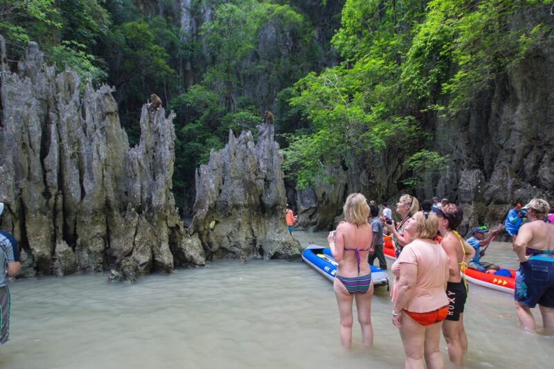 Khaolak James Bond Island Kayak Tour With Snorkeling & Lunch - Floating Village Lunch