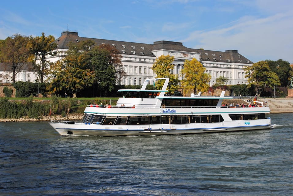 Koblenz: Rhine Valley Castles and Palaces Boat Tour - UNESCO World Heritage Site