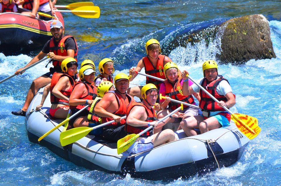 Koprulu Canyon: Rafting Tour - Whats Included