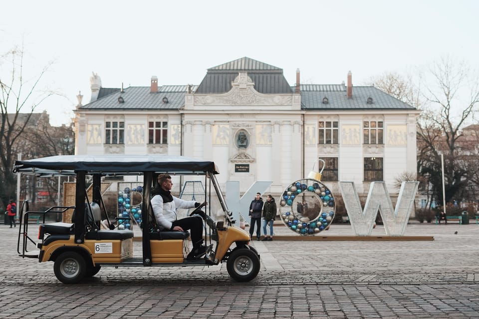 Krakow: City Sightseeing Tour by Golf Cart - Pricing and Duration