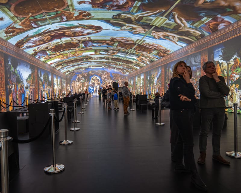 Krakow: Exhibition "The Sistine Chapel. Heritage" - Special Technology Used