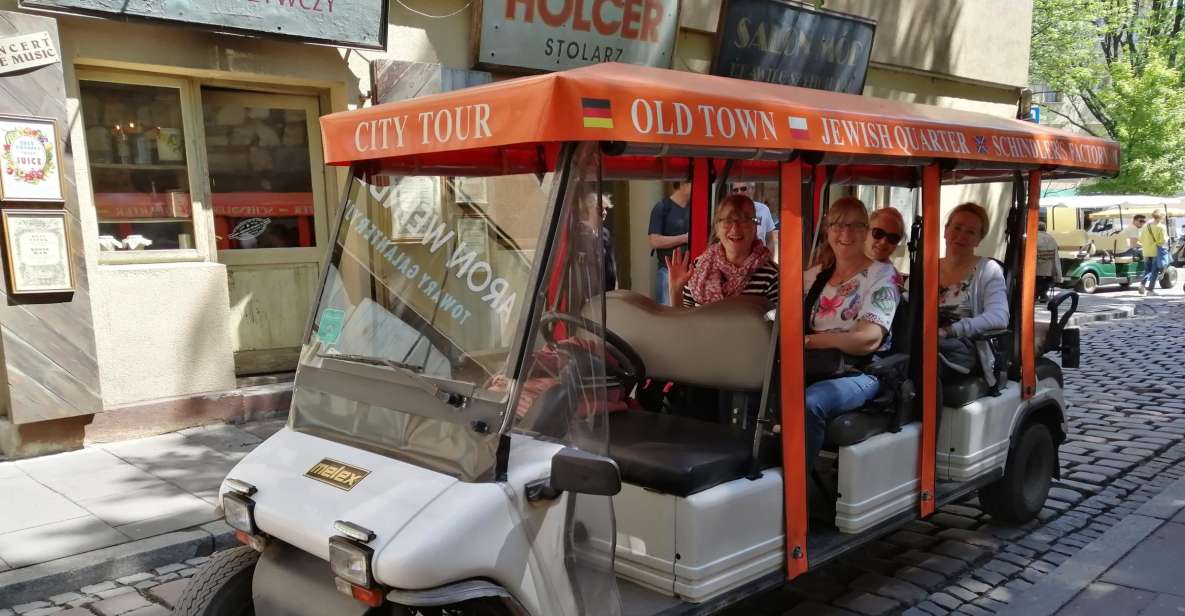 Krakow: Jewish Quarter and Schindler Factory by Golf Car - Customer Feedback