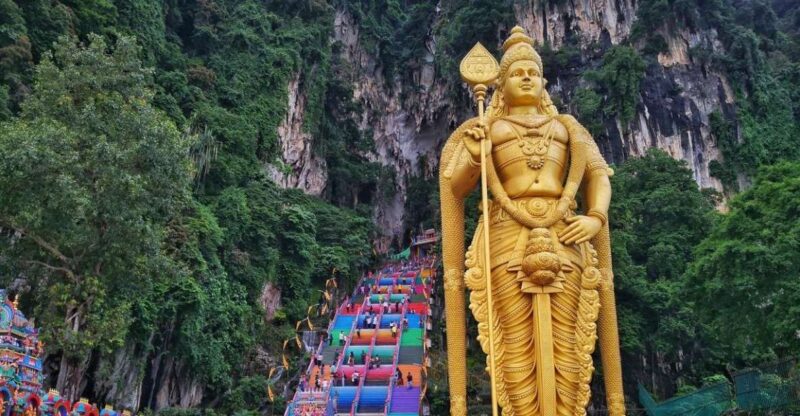 Kuala Lumpur: Suburbs and Batu Caves Half-Day Tour - Pickup and Drop-off