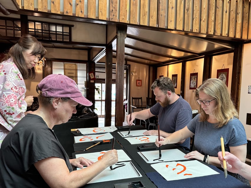 Kyoto: Japanese Calligraphy Workshop - What to Expect