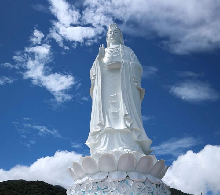 Lady Buddha, Marble Mountains, Da Nang by Night & Cruise - Dinner Experience