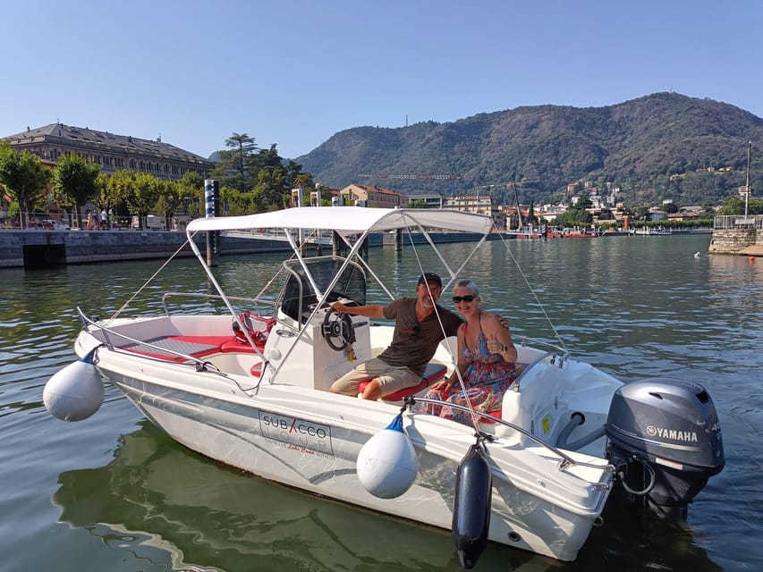 Lake Como: 4-Hour Private Boat Rental - Safety and Equipment