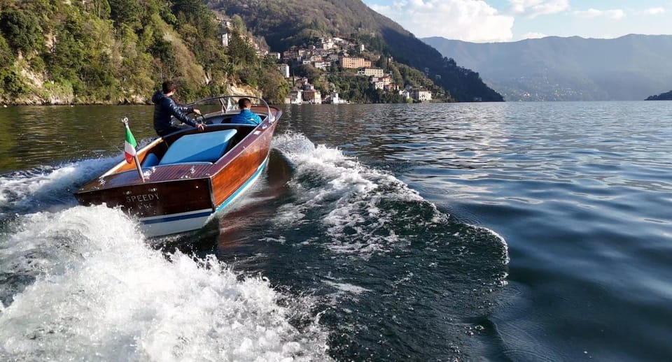 Lake Como: Private Tour on a Wooden Boat W/ Swim & Prosecco - Booking Details