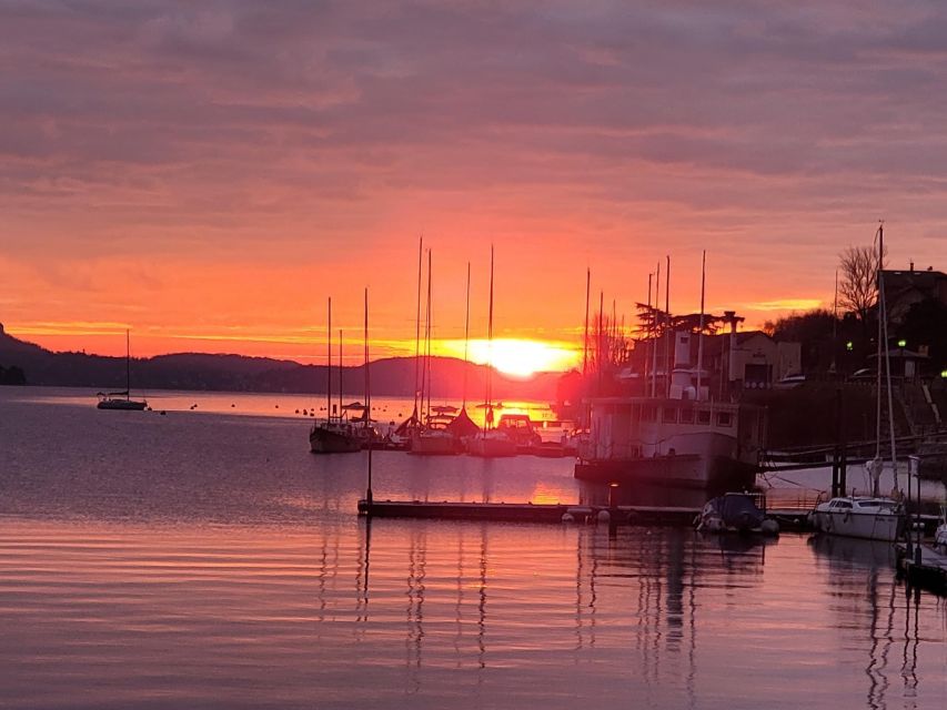 Lake Maggiore: Panoramic Sunset Cruise From Feriolo - Meet the Captain