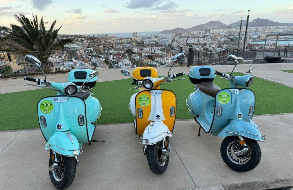 Las Palmas: Panoramic Tour on Electric Vintage Scooters - Photography Restrictions