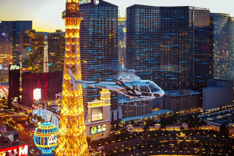 Las Vegas Night Strip Helicopter Flight Including Transport - Customer Reviews