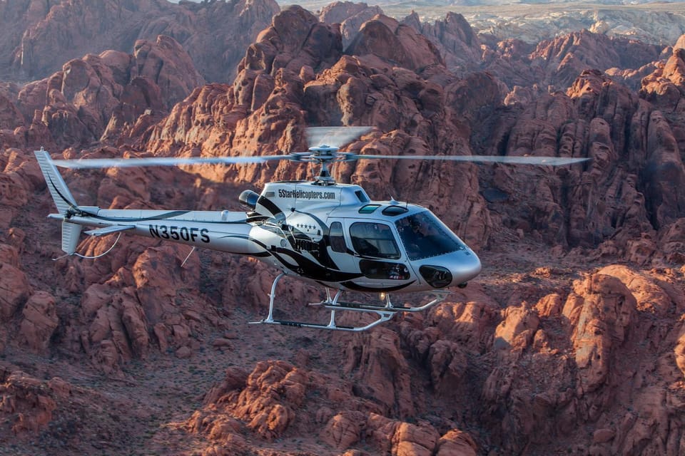 Las Vegas: Valley of Fire Helicopter With Champagne Landing - Important Information