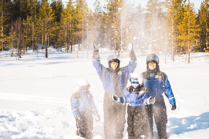 Levi: 2 Hour Family Snowmobile Safari - Safety Precautions