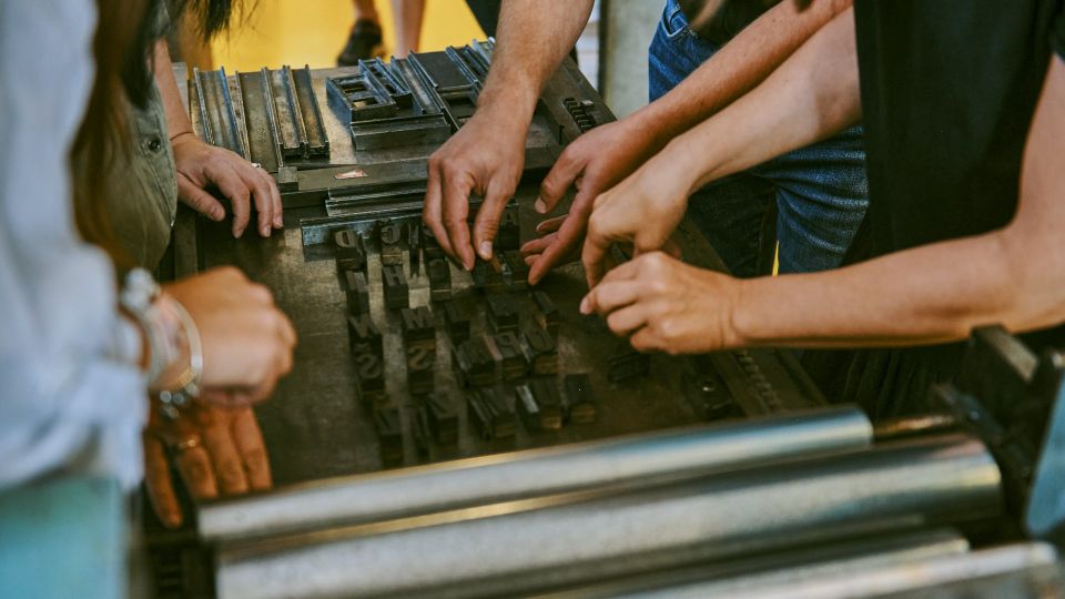 Ljubljana: Print a Poster in an Old Print Shop - Tips for Your Visit