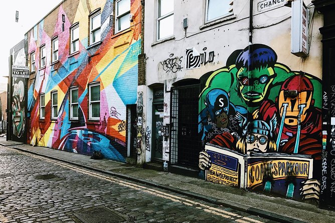 London East End & Street Art Walking Tour Semi-Private 12ppl Max - Spitalfields Market Experience