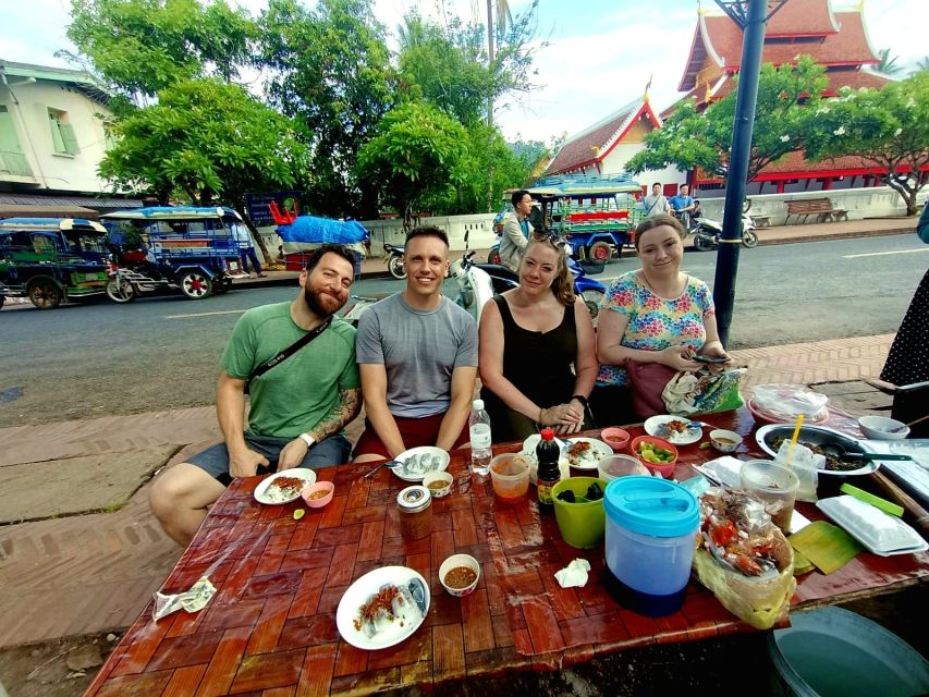 Luang Prabang: Foodie Walking Tour & Monk Blessing - Booking and Cancellation Policy