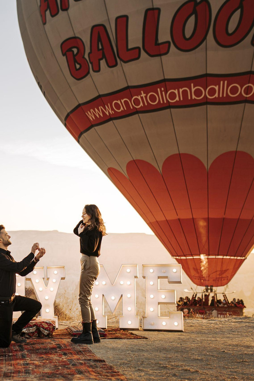 Marriage Proposal Surprise & Engagement in Cappadocia - Customization Options