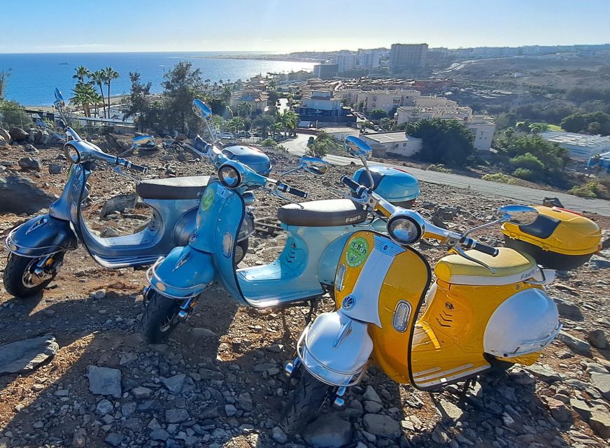 Maspalomas and Las Palmas: Electric Vintage Scooter for Rent - Ideal for Leisurely Exploration